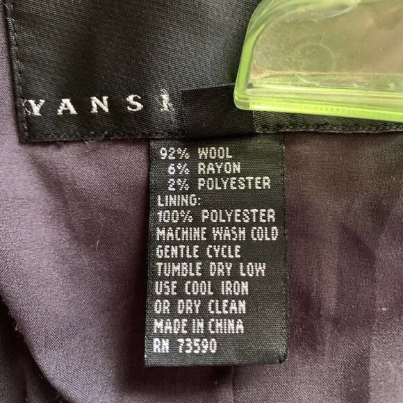 YANSI FUGEL brown wool blazer sz 6 or small - Picture 6 of 7